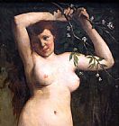 Gustave Courbet Torso of a Woman painting
